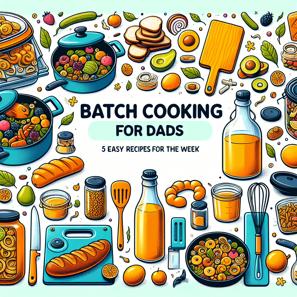Batch cooking spécial papas : 5 recettes faciles pour la semaine