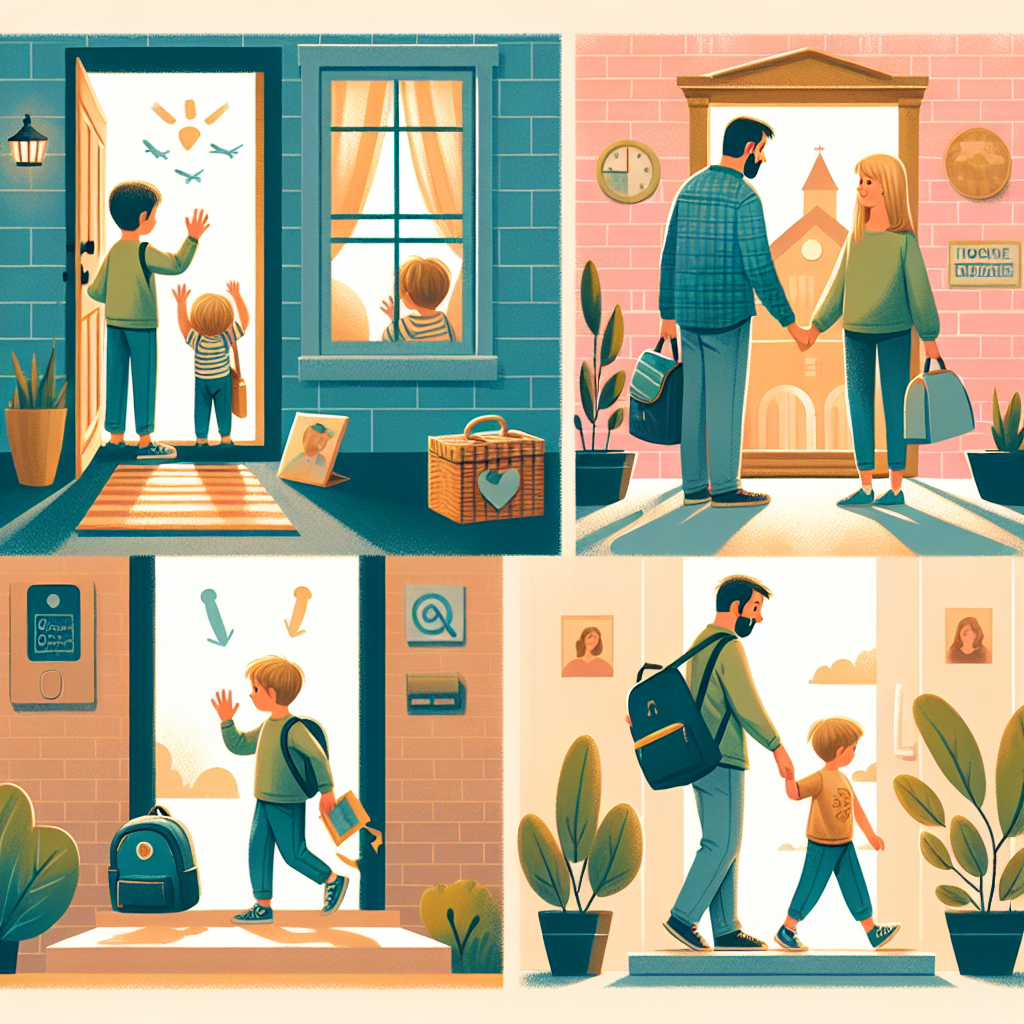 Garde partagée : comment gérer les transitions en douceur pour les enfants