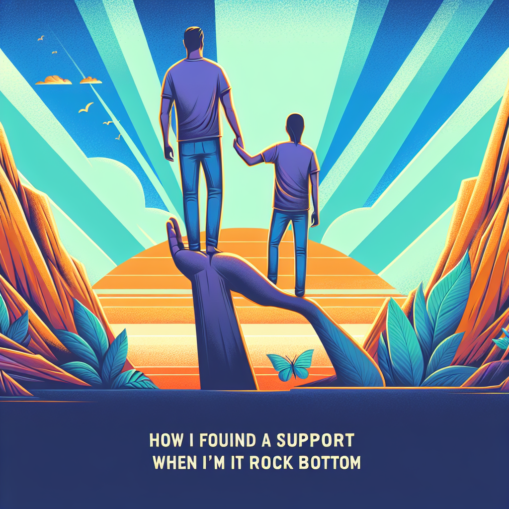 Parole de père : comment j’ai trouvé du soutien quand j’étais au fond du trou